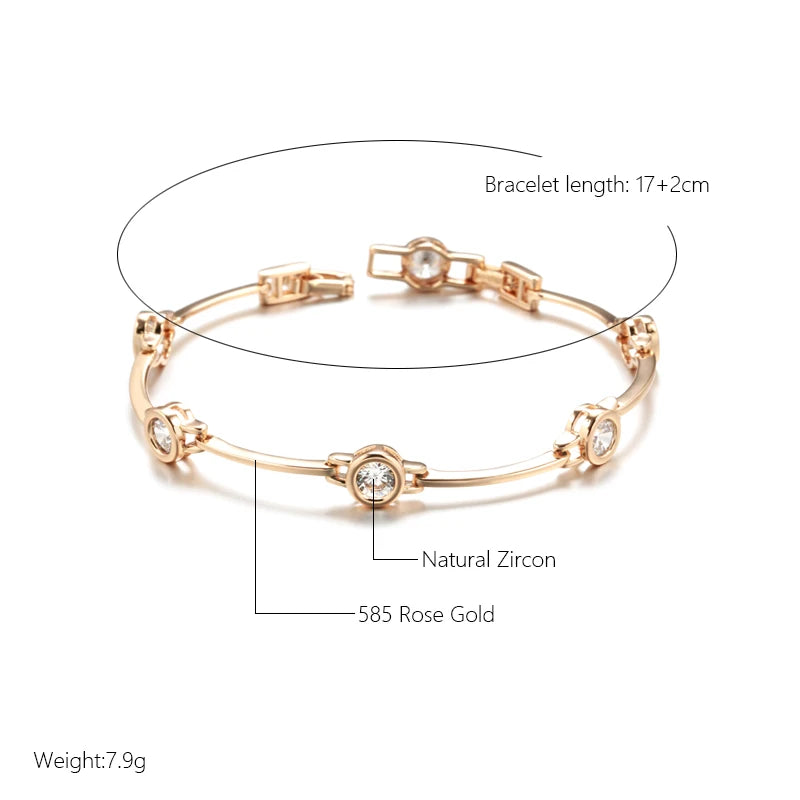 Pulseira Fina Com Pedras