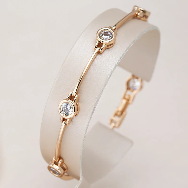 Pulseira Fina Com Pedras