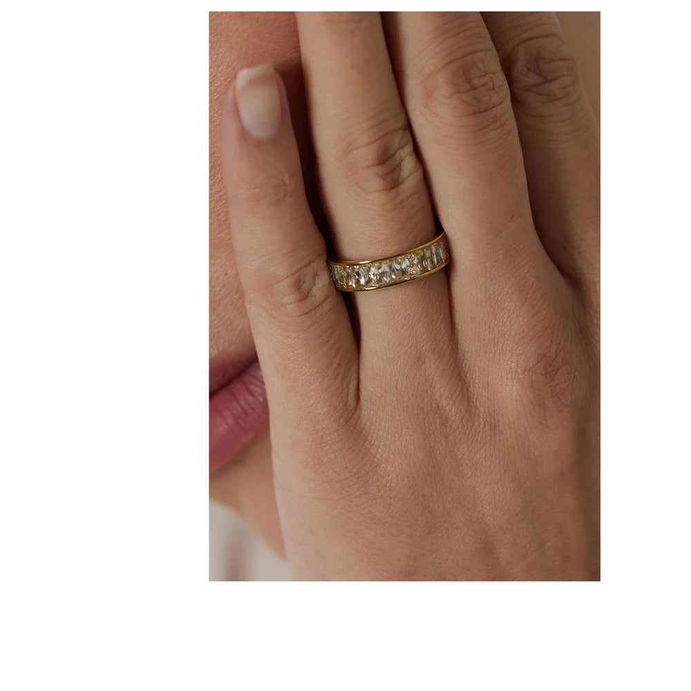 Anel de Ágata Radiante