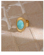 Anél Ilusão Cristalina