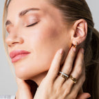 Brinco Mini Argola Banhado em Ouro 18K