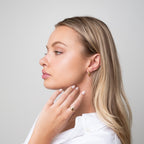 Brincos Mirage Texturizados Banhado a Ouro 18K