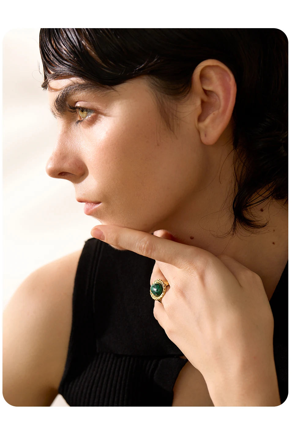 Anél Feitiço Dourado