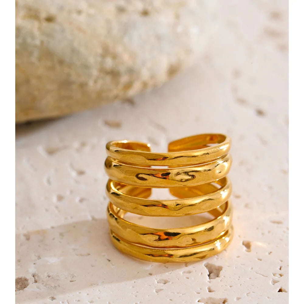 Anel Largura Elegante