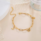 Tornozeleira Estrela e Lua