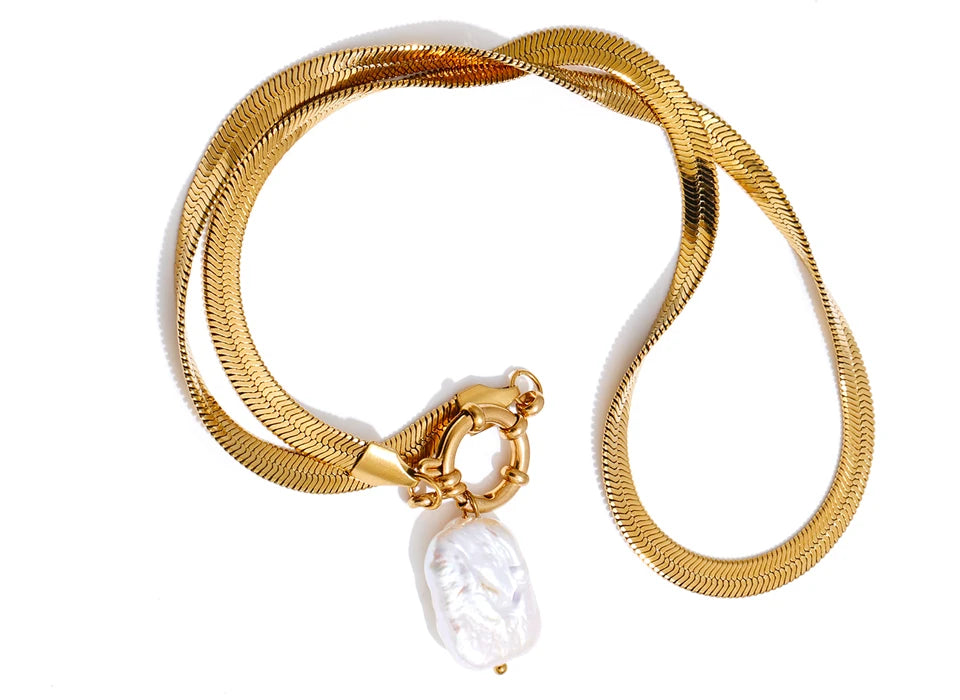 Colar Pérola Barroca Imperial