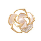 Anél Flor De Pérola