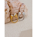 Anel Glamour Clássico