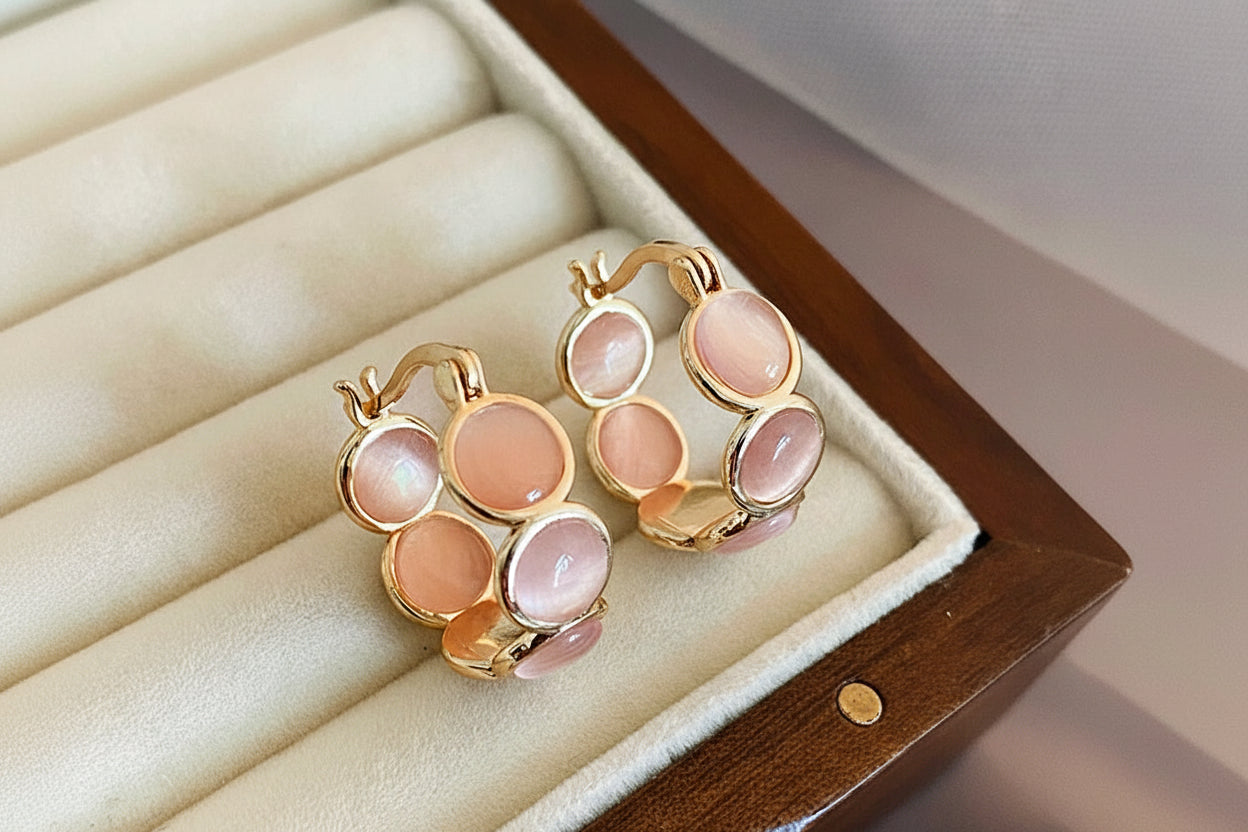 Brincos Verdejantes de Luz