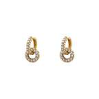 Brinco Geometrico Cravejado