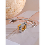 Colar Cubico Elegante