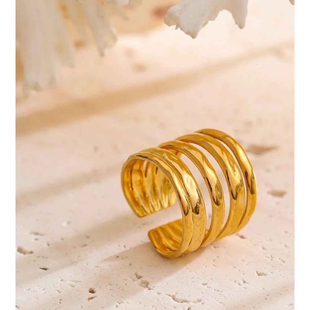 Anel Largura Elegante