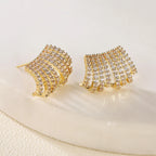 Brinco De Luxo Cravejado