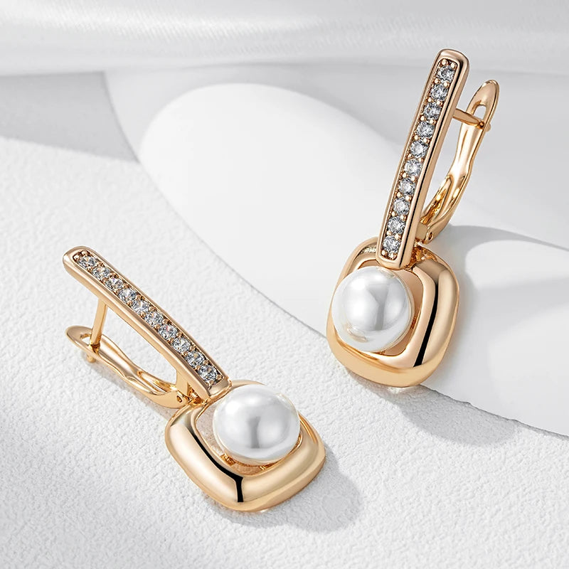 Brinco Elegante De Pérola