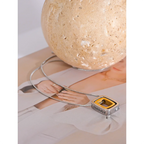 Colar Cubico Elegante