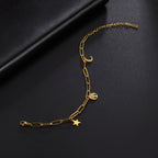 Tornozeleira Estrela e Lua