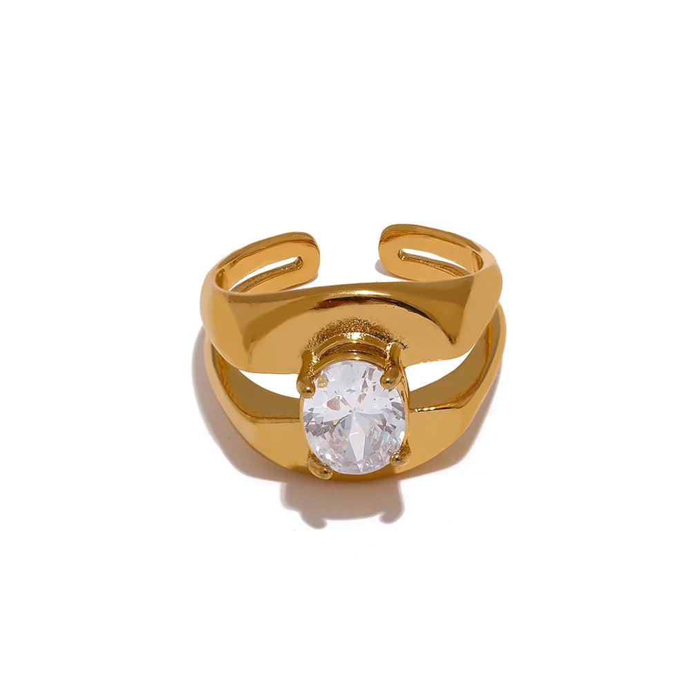 Anél Radiante Delicado