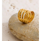 Anel Largura Elegante