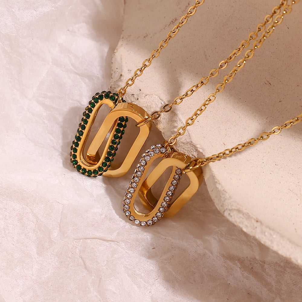 Colar Circuito Cravejado