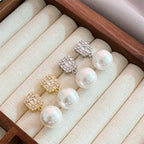 Brinco Cravejado De Pérola