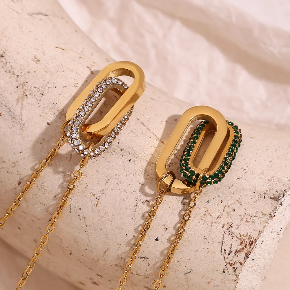 Colar Circuito Cravejado