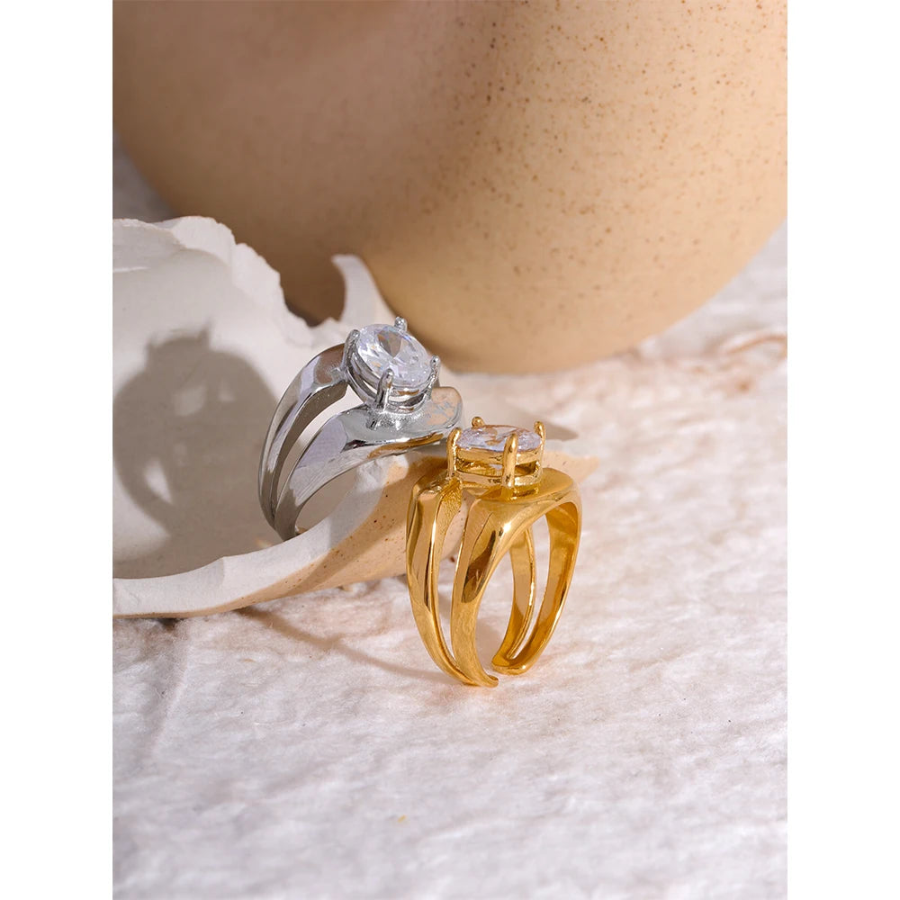 Anél Radiante Delicado