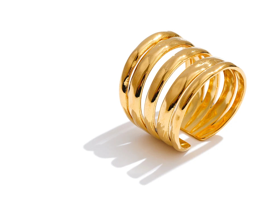 Anel Largura Elegante