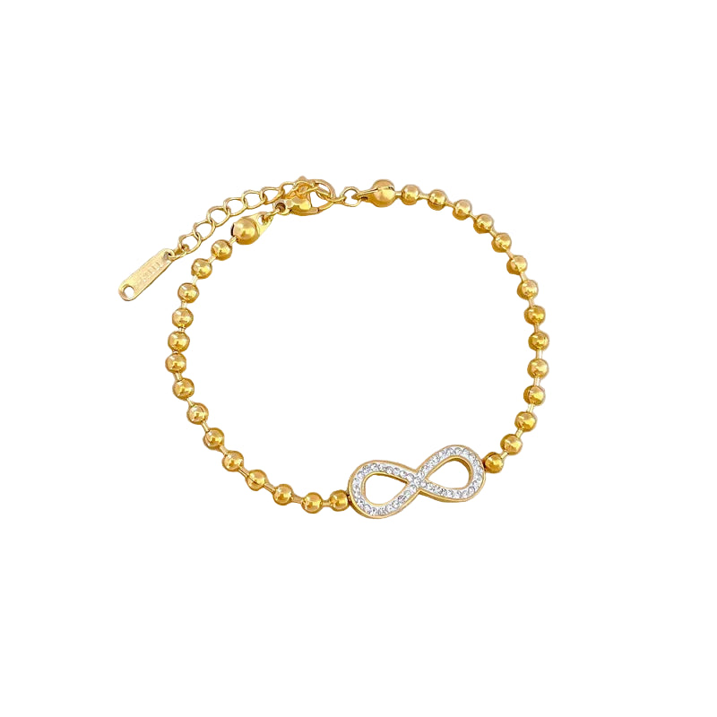 Pulseira Infinito Cravejado