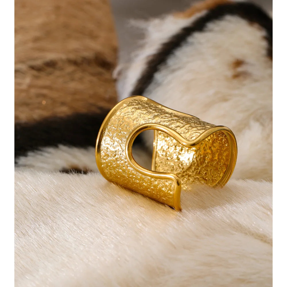 Anel De Luxo Ouro 18K